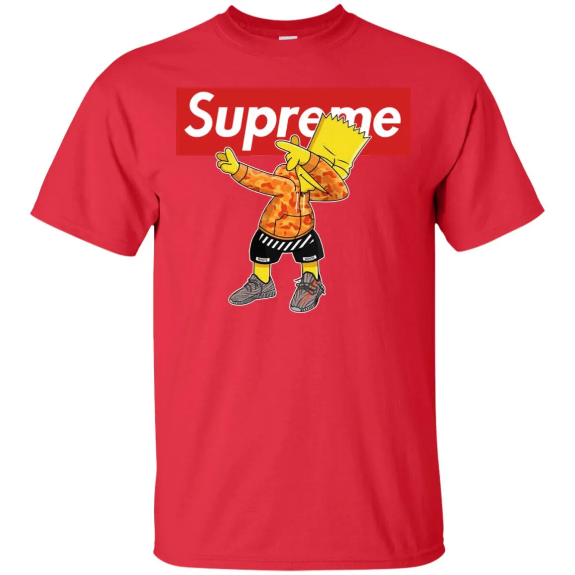 Supreme Dabbing T-shirt Men Cotton T-Shirt