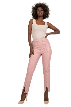 TEEK - Blushing Pink Foot Split Trousers