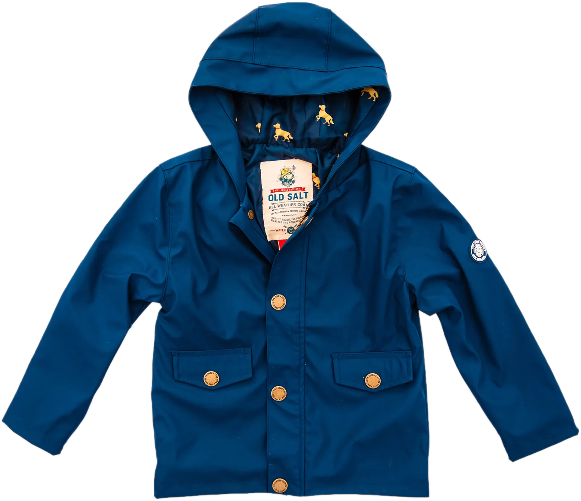 The Old Salt Navy Raincoat-  Kids