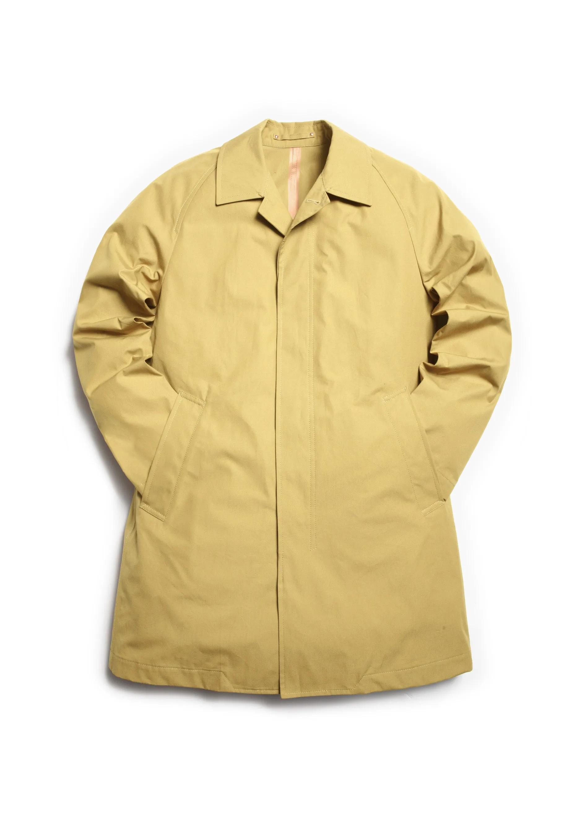 The Ventile® Raglan Raincoat - Bronze