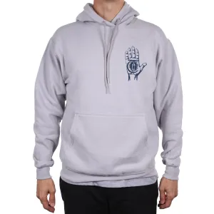 THEORIES RASPUTIN PULLOVER SILVER