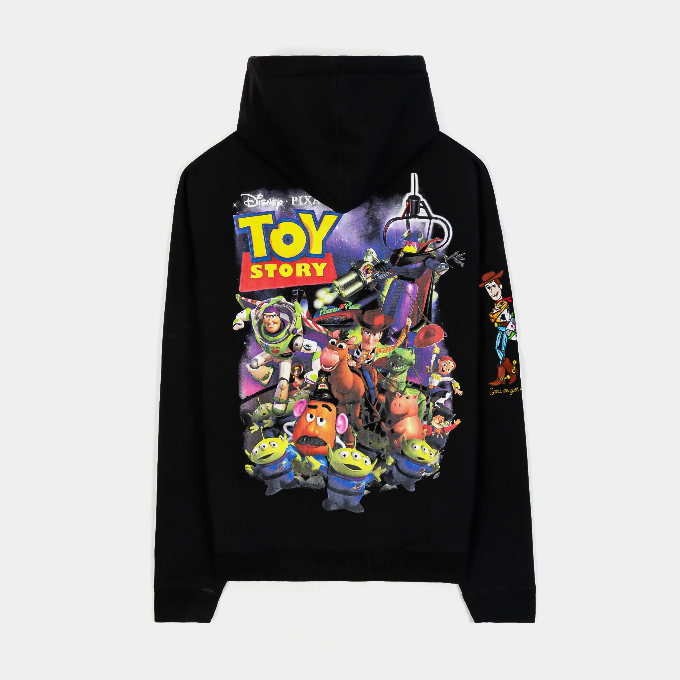 Toy Story by Shoe Palace Poster Pullover Mens Hoodie (Black/Yellow)