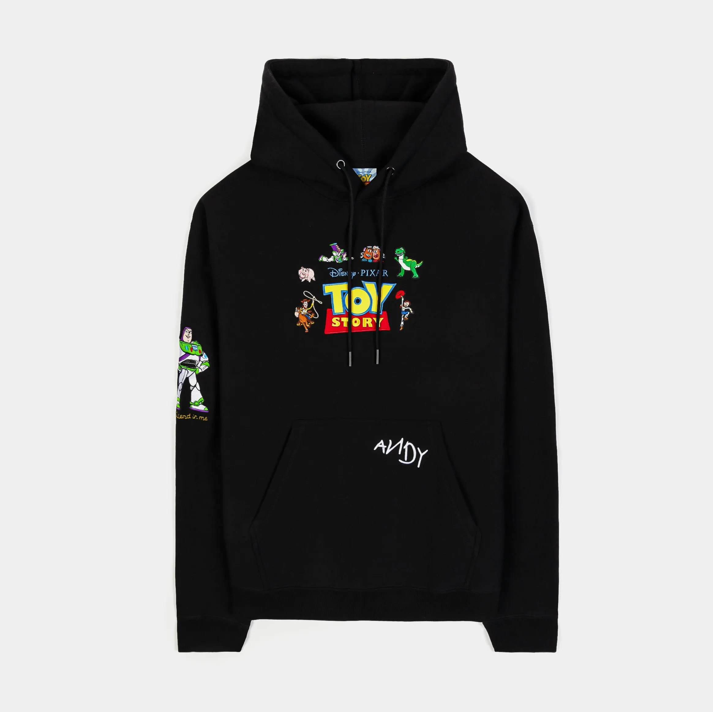 Toy Story by Shoe Palace Poster Pullover Mens Hoodie (Black/Yellow)