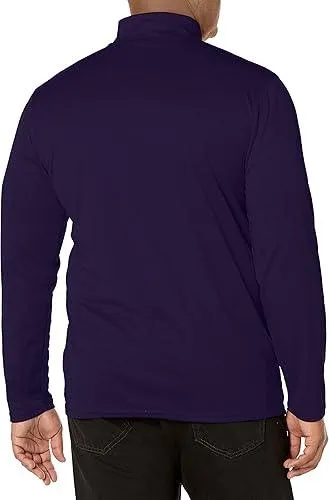 Ultra Game NBA Official Men’s Quarter Zip Long Sleeve Pullover T-Shirt - Unisex Phoenix Suns|Phoenix Suns