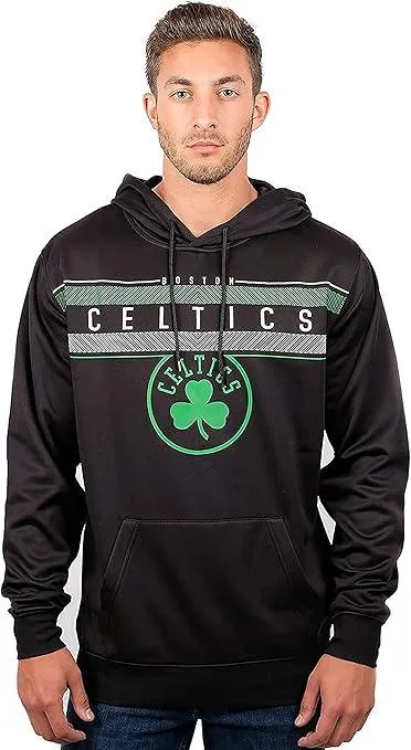 Ultra Game NBA Official Men’s Super Soft Midtown Hoodie Pullover Sweatshirt - Unisex, Boston Celtics|Boston Celtics