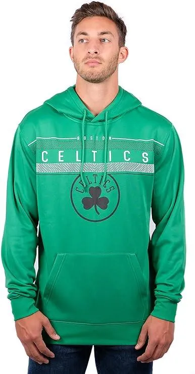 Ultra Game NBA Official Men’s Super Soft Midtown Hoodie Pullover Sweatshirt - Unisex, Boston Celtics|Boston Celtics