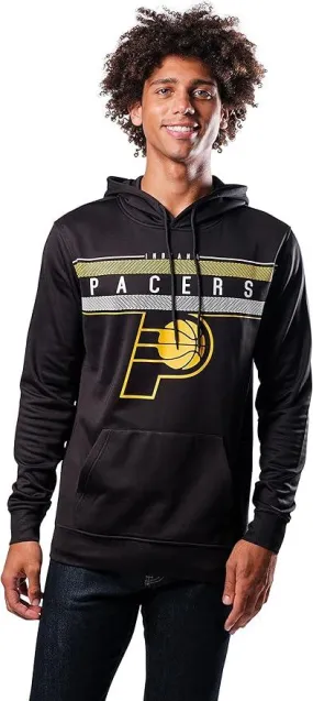 Ultra Game NBA Official Men’s Super Soft Midtown Hoodie Pullover Sweatshirt - Unisex, Indiana Pacers|Indiana Pacers