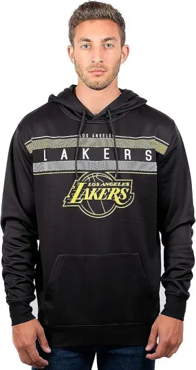 Ultra Game NBA Official Men’s Super Soft Midtown Hoodie Pullover Sweatshirt - Unisex, Los Angeles Lakers|Los Angeles Lakers