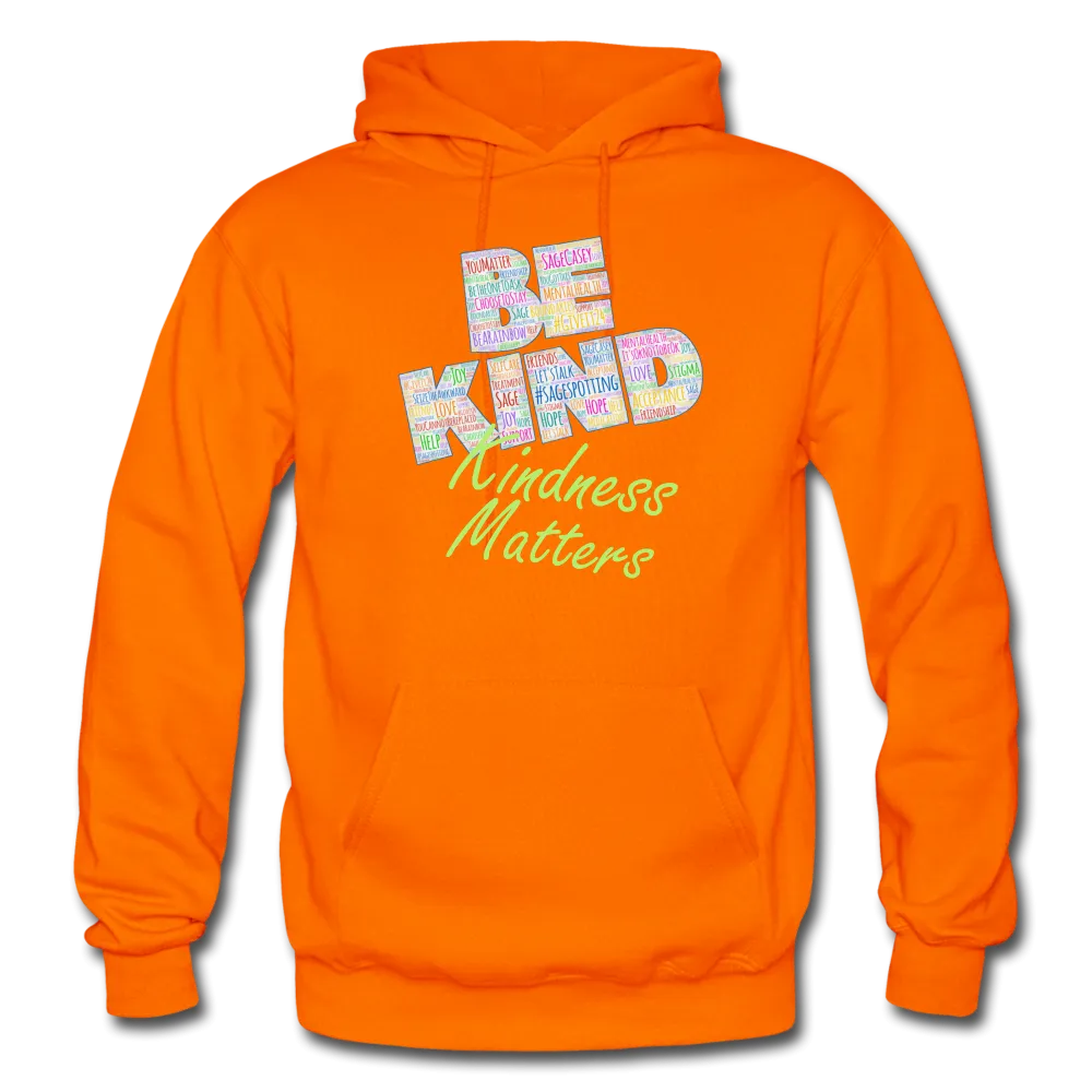 Unisex Pullover Hoodie - Be Kind (WordCloud)