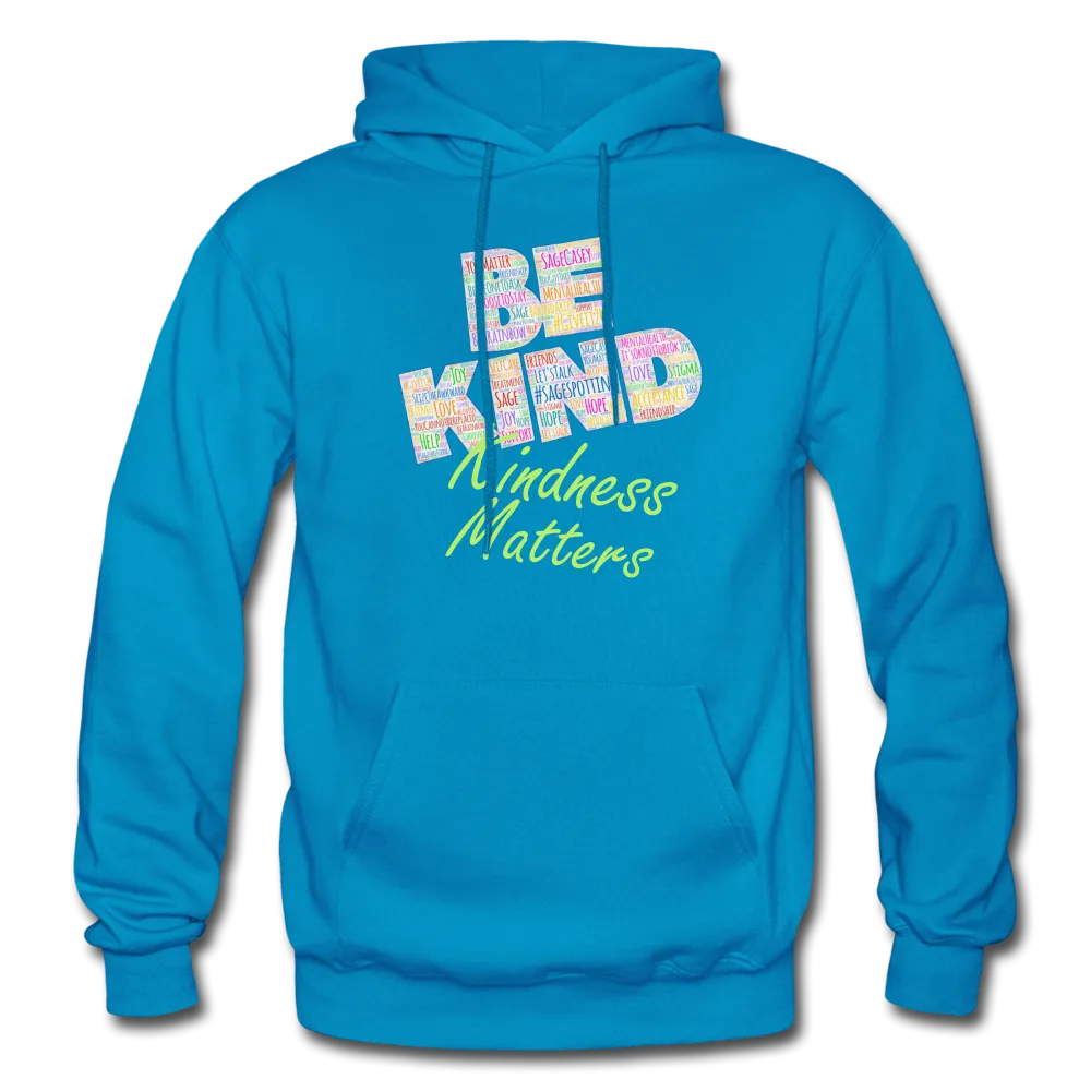 Unisex Pullover Hoodie - Be Kind (WordCloud)