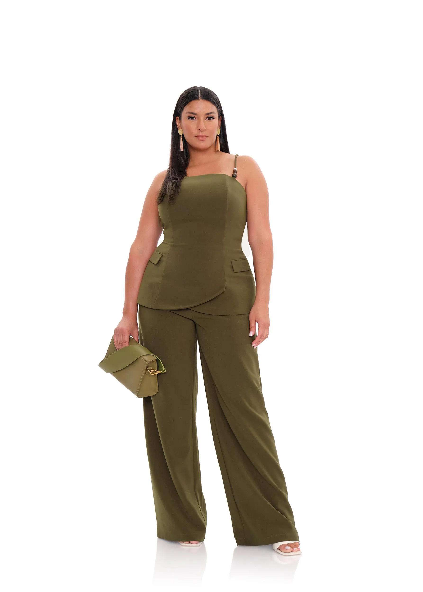 UTA PANTS - OLIVE