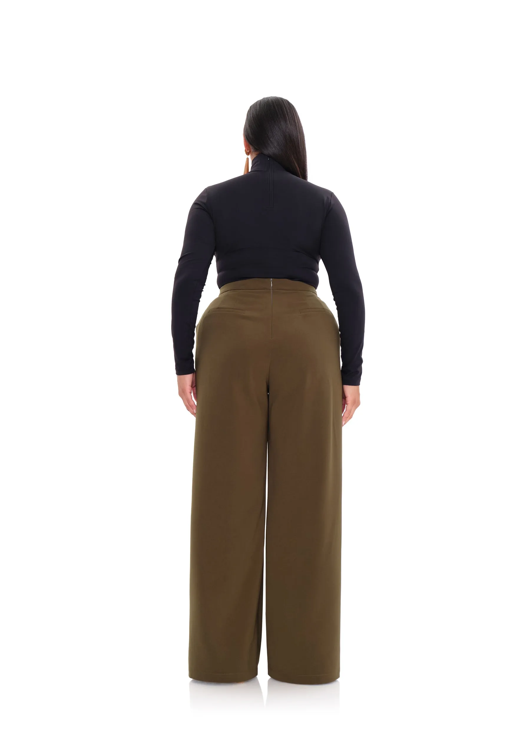 UTA PANTS - OLIVE