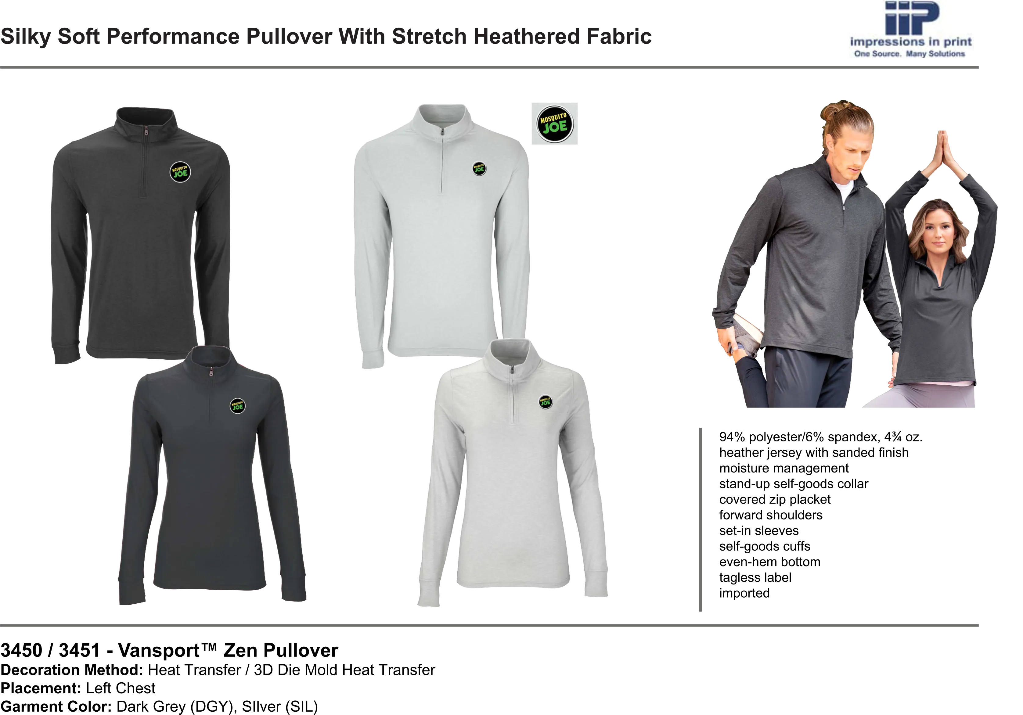 Vansport™ Zen Pullover