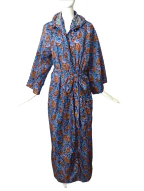 VETEMENTS- NWT 2019 Floral Printed Kimono Raincoat, One Size