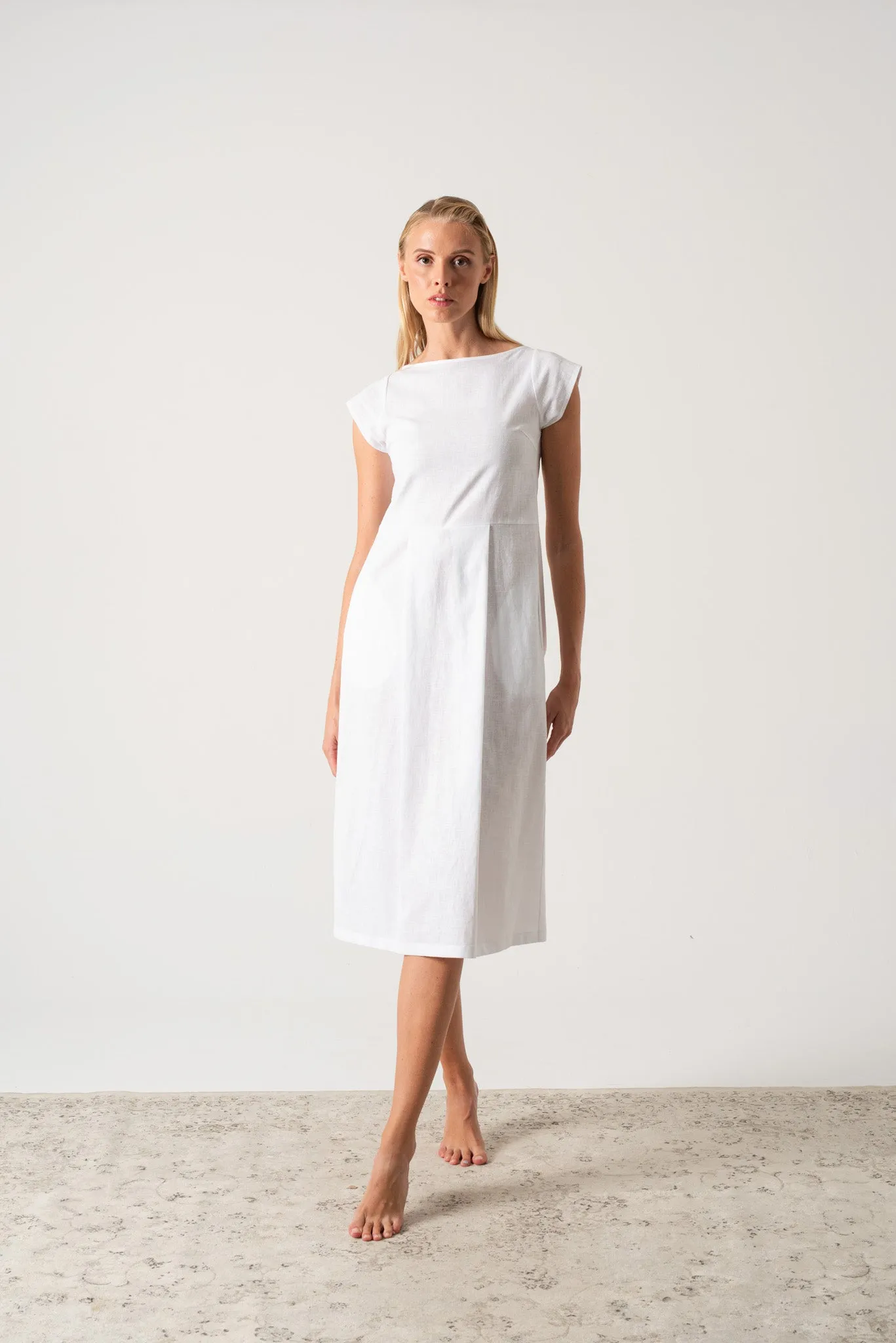 Viana Dress White