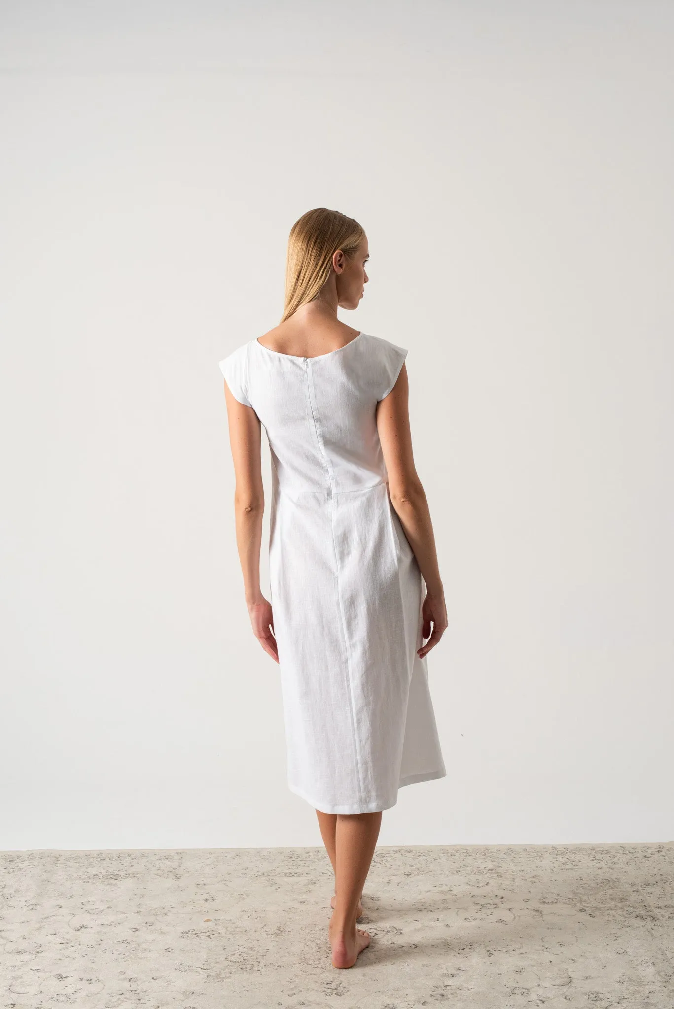 Viana Dress White