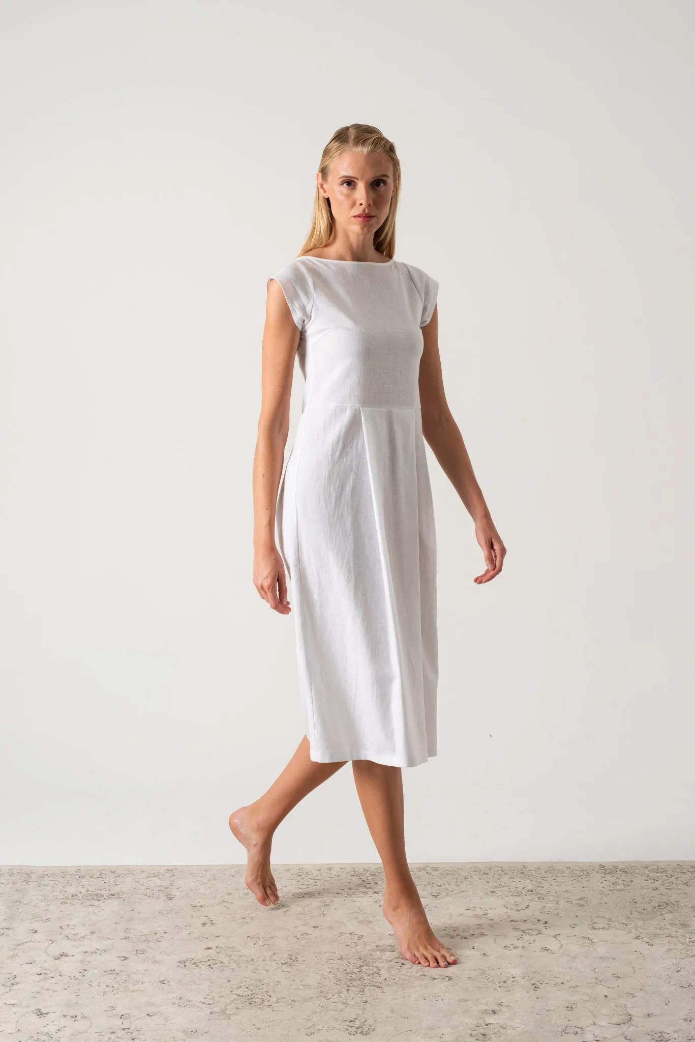 Viana Dress White