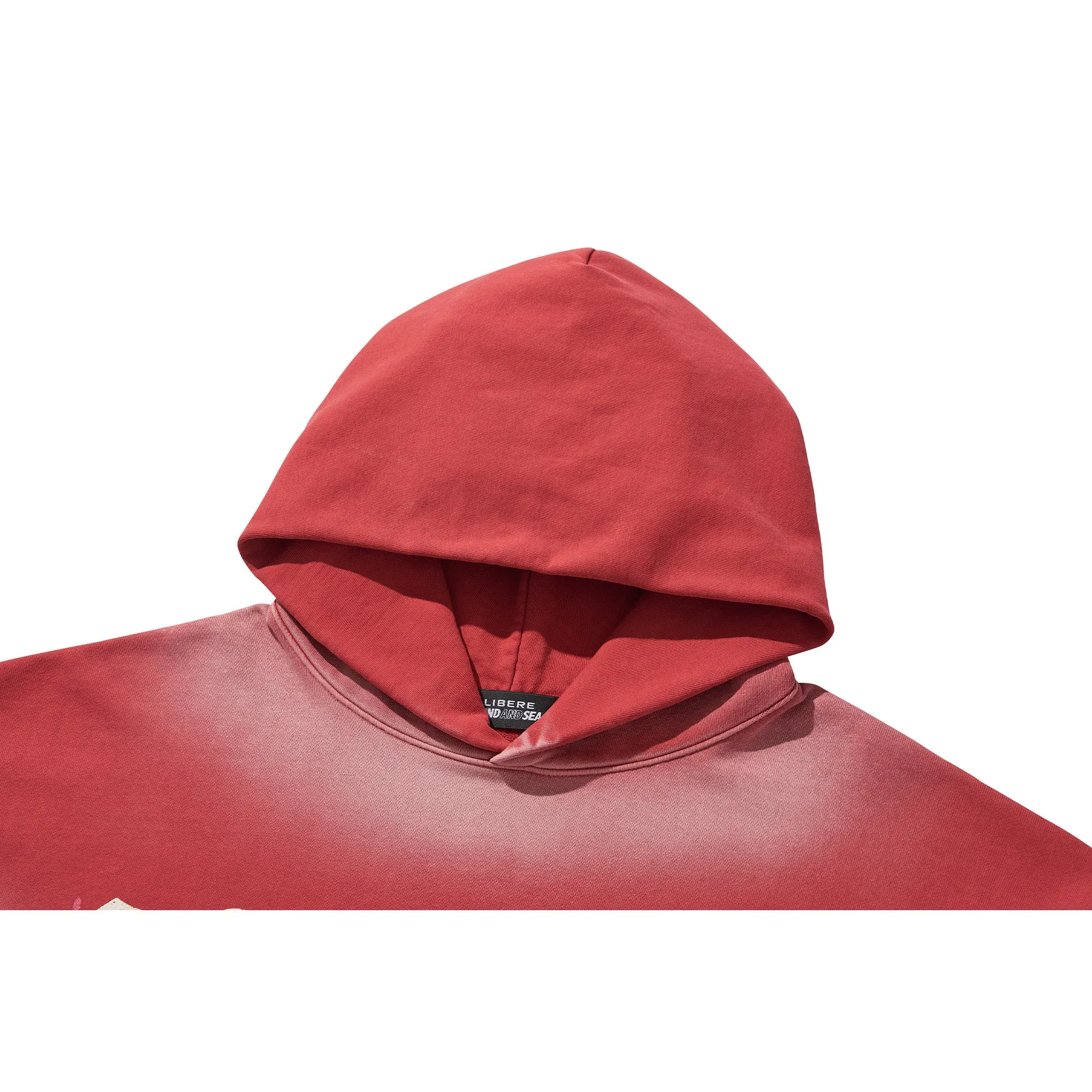 WDS X LIBERE PULLOVER HOODIE / RED