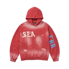 WDS X LIBERE PULLOVER HOODIE / RED