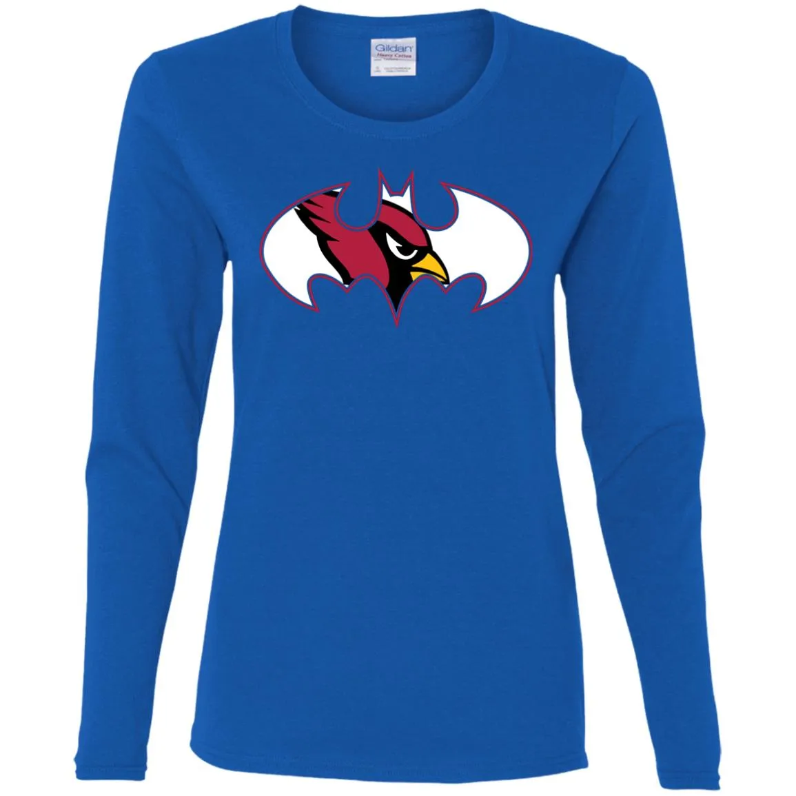 We Are The Arizona Cardinals Batman Nfl Mashup Women Long Sleeve Shirt