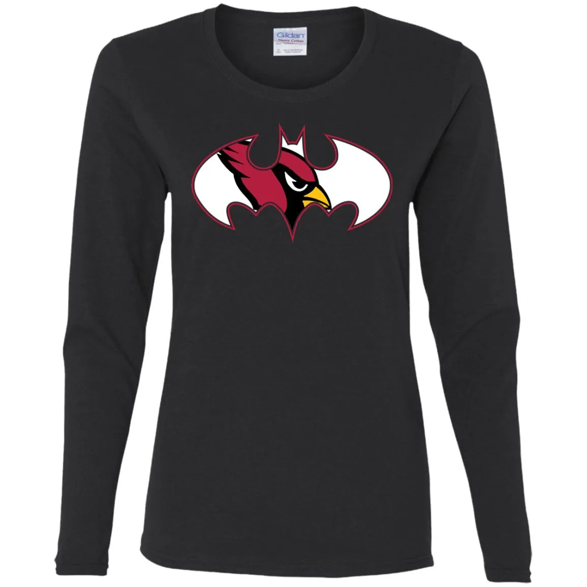 We Are The Arizona Cardinals Batman Nfl Mashup Women Long Sleeve Shirt