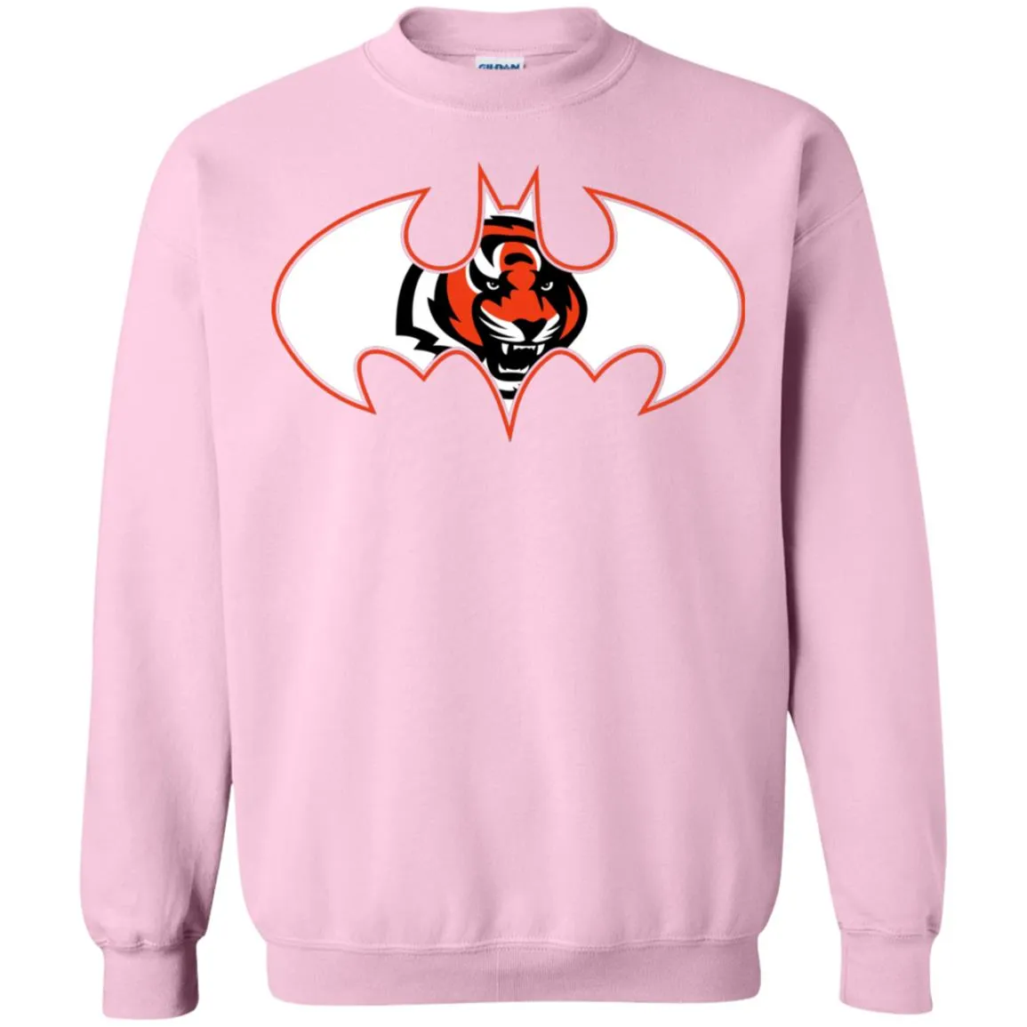 We Are The Cincinnati Bengals Batman Nfl Mashup Crewneck Pullover Sweatshirt