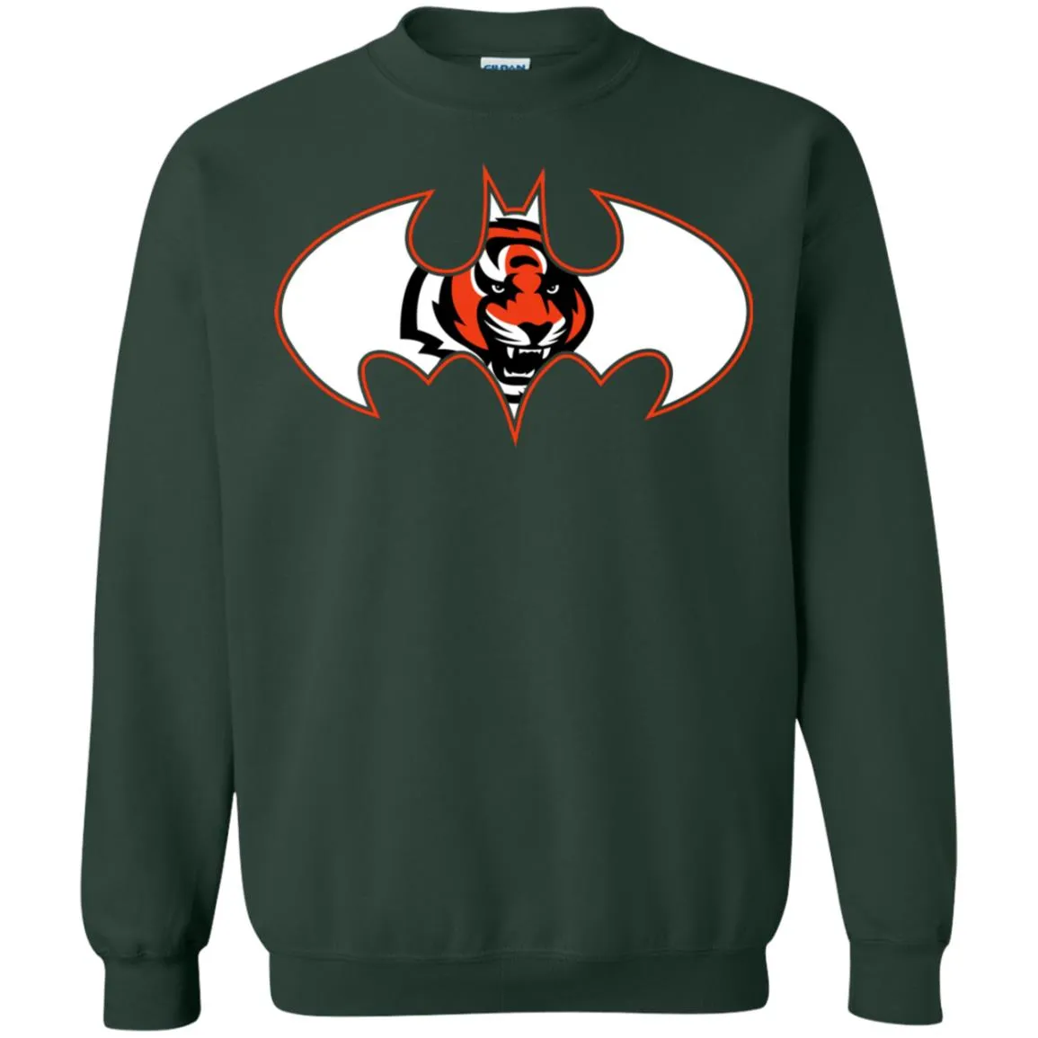 We Are The Cincinnati Bengals Batman Nfl Mashup Crewneck Pullover Sweatshirt