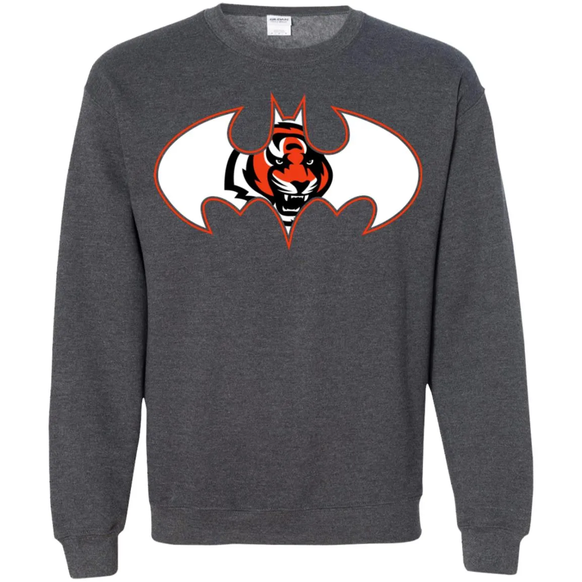 We Are The Cincinnati Bengals Batman Nfl Mashup Crewneck Pullover Sweatshirt