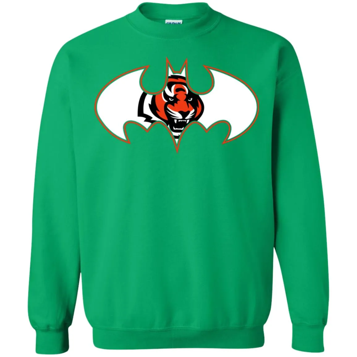 We Are The Cincinnati Bengals Batman Nfl Mashup Crewneck Pullover Sweatshirt