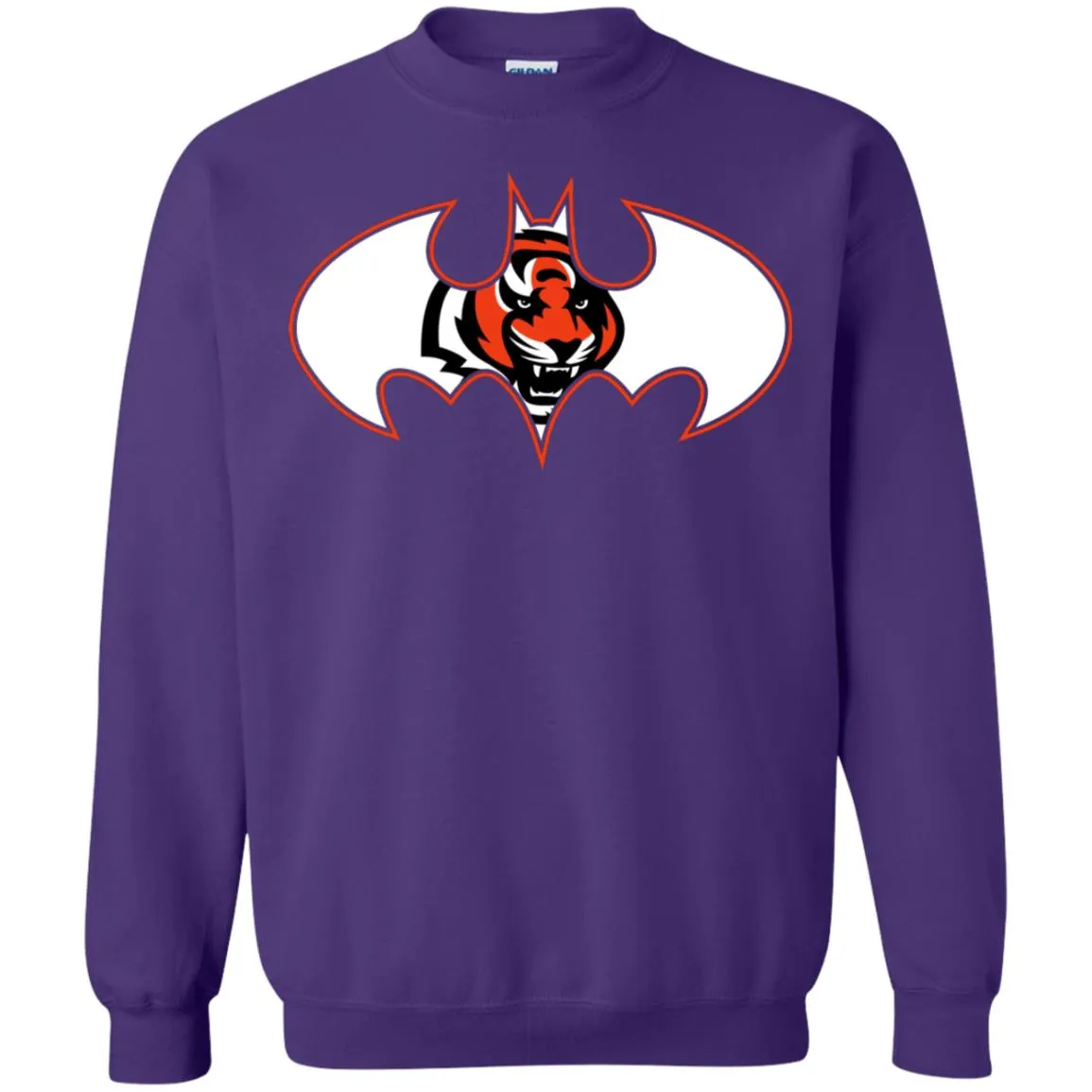 We Are The Cincinnati Bengals Batman Nfl Mashup Crewneck Pullover Sweatshirt